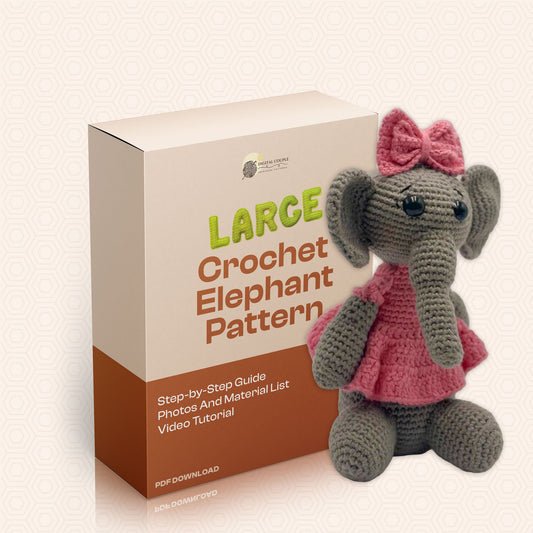 Big Elephant Crochet Pattern